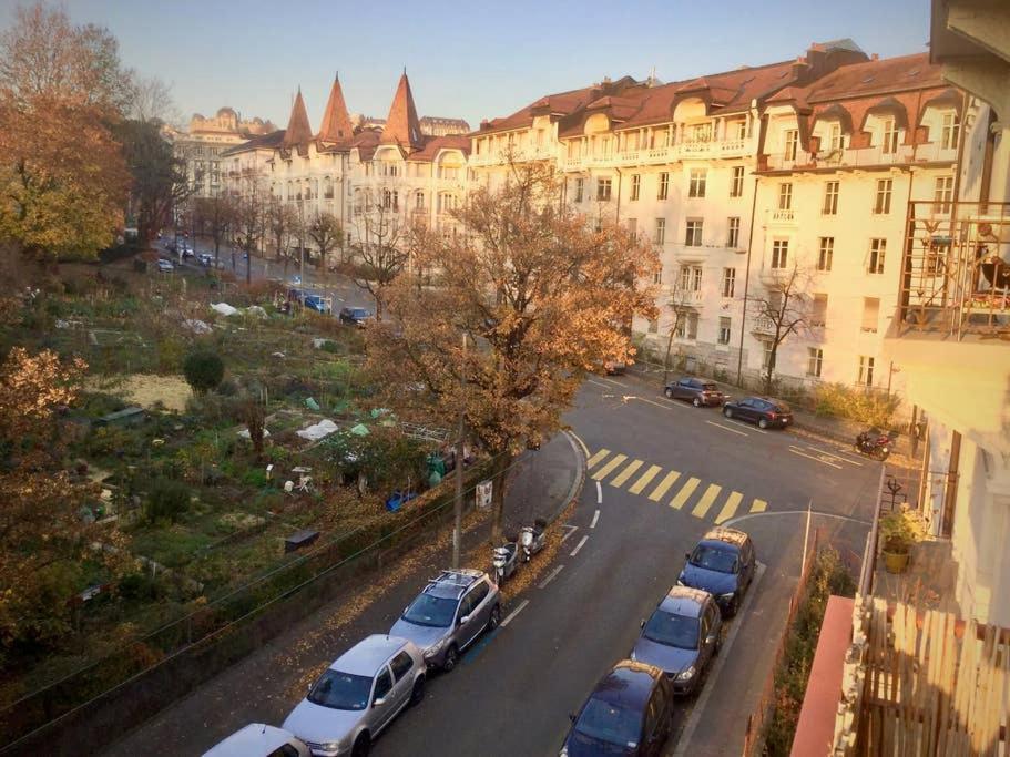 Your Bright Charming Cocoon Between Lake And City Lausanne Eksteriør billede